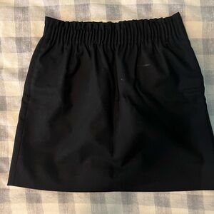 Women’s J. Crew Elegant Black Mini Skirt